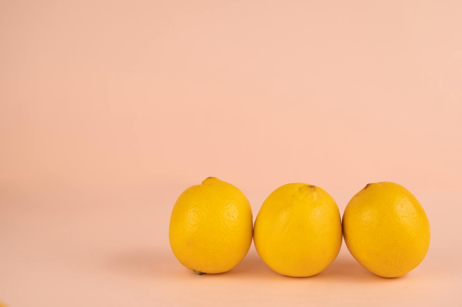 Bright ripe lemons on a pastel background, symbolizing fresh approaches to changing arousal patterns